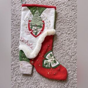 Christmas Stocking w/Nichole